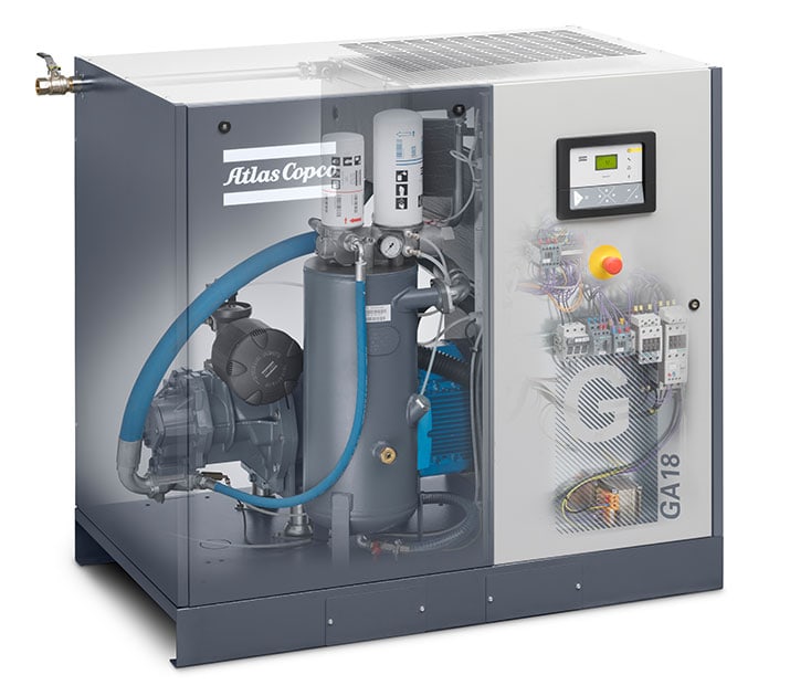 Kompresor Series Atlas Copco Ga