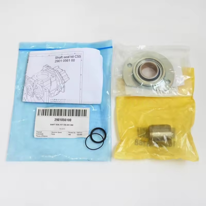 290105616100 atlas Copco Air Compressor Lengan KIT C55 Minyak Shaft Asli