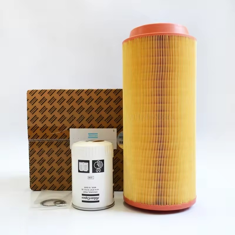 2901110500 Atlas Copco ZR ZT Minyak Kit Filter Lenga Gratis Minyak