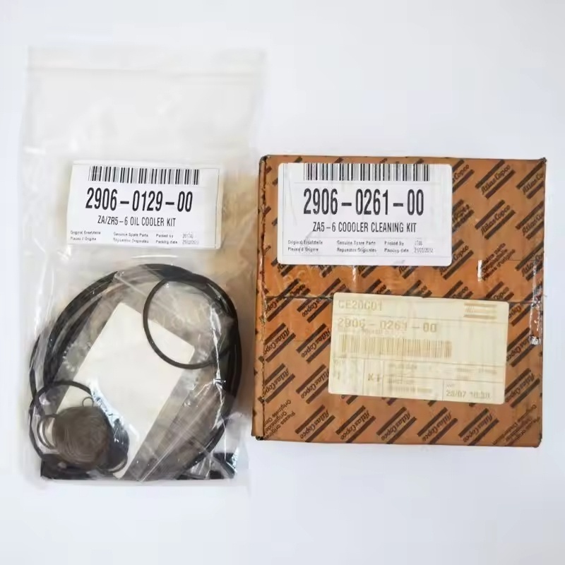 Kit Minyak Minyak Copco Minyak kanggo Model Kompresor Air Gratis Za ZR5-6 2906012900 & 2906026100