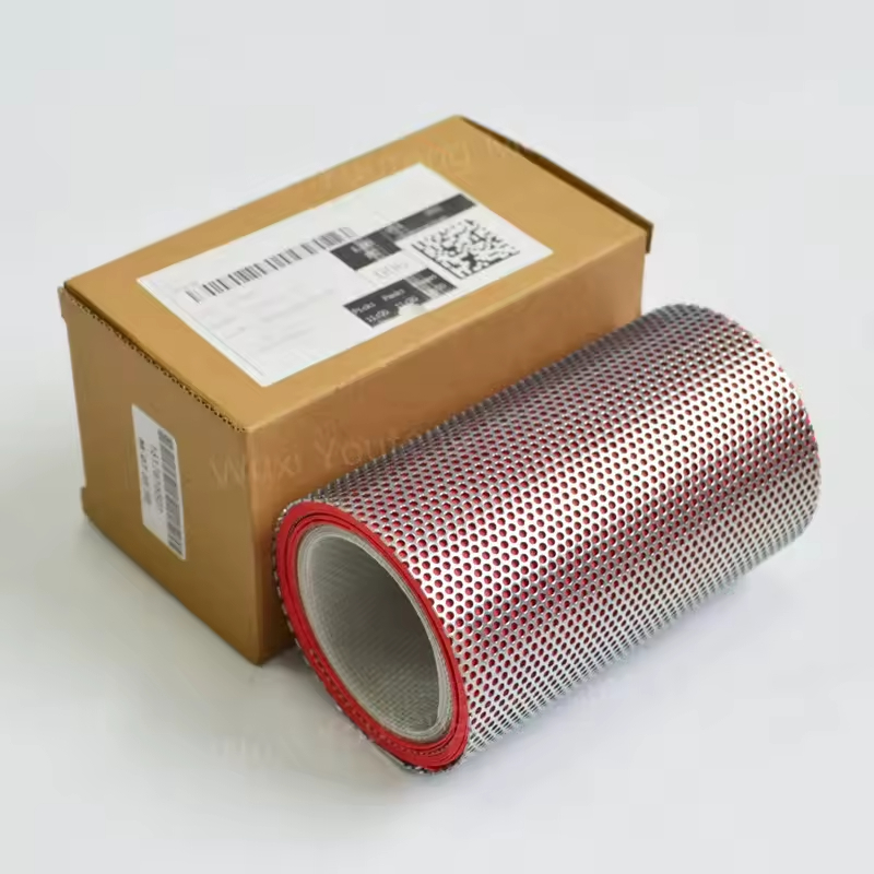 Muffler Muffler Atlas Copco kanggo Pangaturan Kompresor Diafragm Pump Silenceer 1617616401 Filter Compressor Air