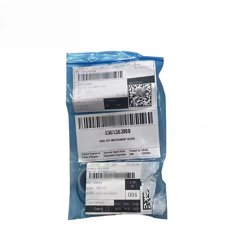 2901353200 blok instrumen seal kit kanggo atlas copco asli bagean cuci gasket udang cuci