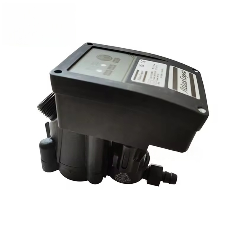 8102048013 Katup Drain Elektronik kanggo Kompresor Atlas Copco Air Asli Bagéan Udara Kompresor Udara Kompresor Udara Udara