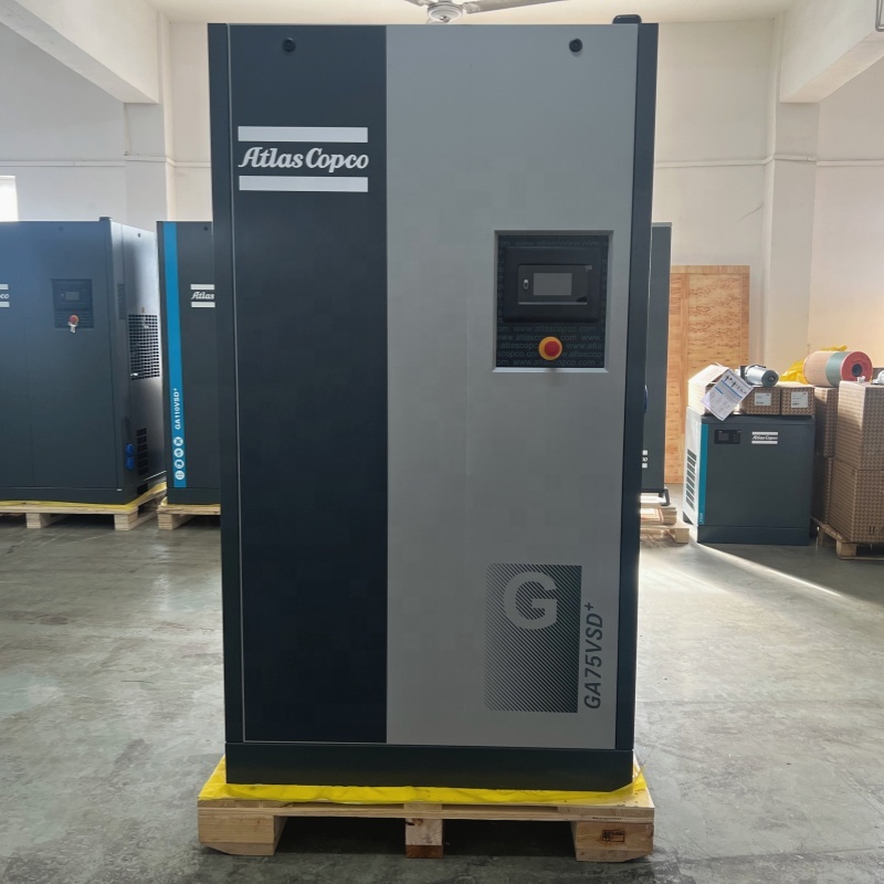 Apa Atlas Copco 120 HP Oil Injected Air Compressors Run 24/7 ing Fasilitas Sampeyan?