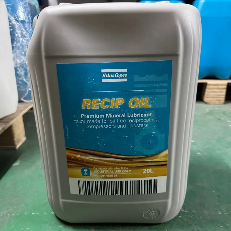 Atlas Copco 1901055534 Minyak Kompresor Paroil M 20L Pelumas Asli