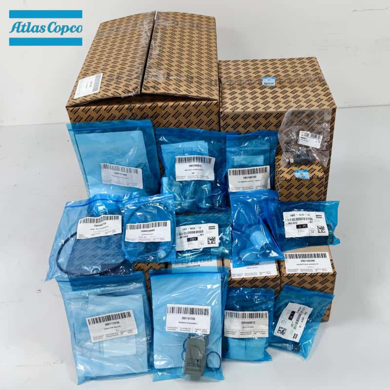 Atlas Copco Asli Asli Kompresor Udara Suku Cadang Pemisah Minyak Katup Filter Unloader Kit Layanan Sensor EWD Drain
